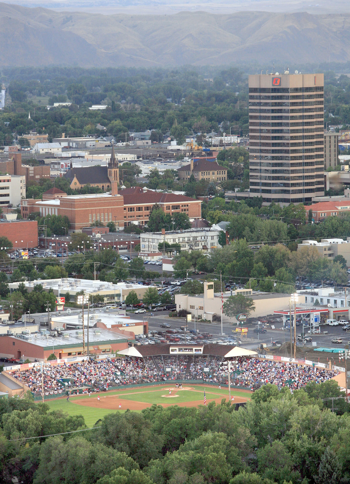 Last game at Cobb Field, 2007